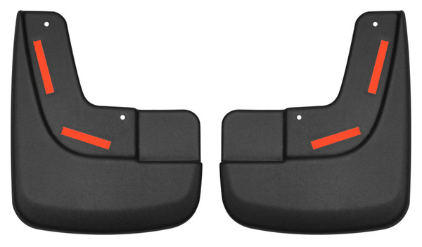Husky Liners 2017-2018 Ford F-150 Raptor Custom-Molded Front Mud Guards - 58491