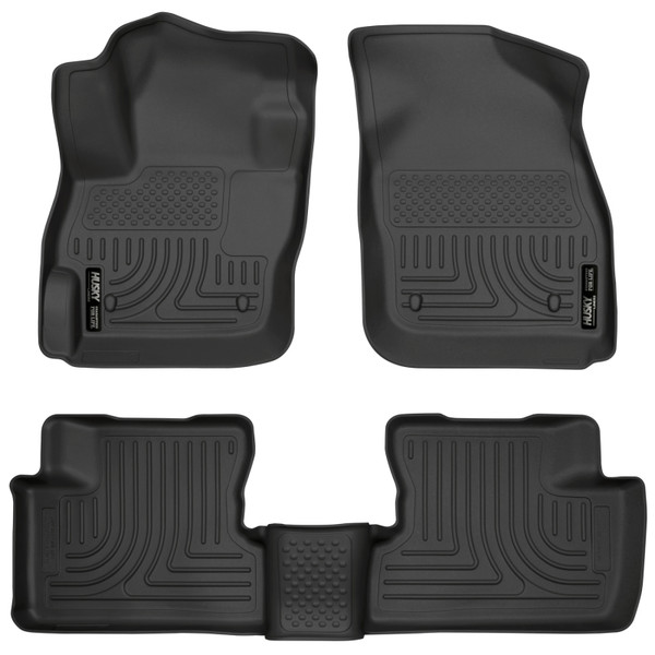 Husky Liners 10-12 Mazda 3 WeatherBeater Combo Black Floor Liners - 98631