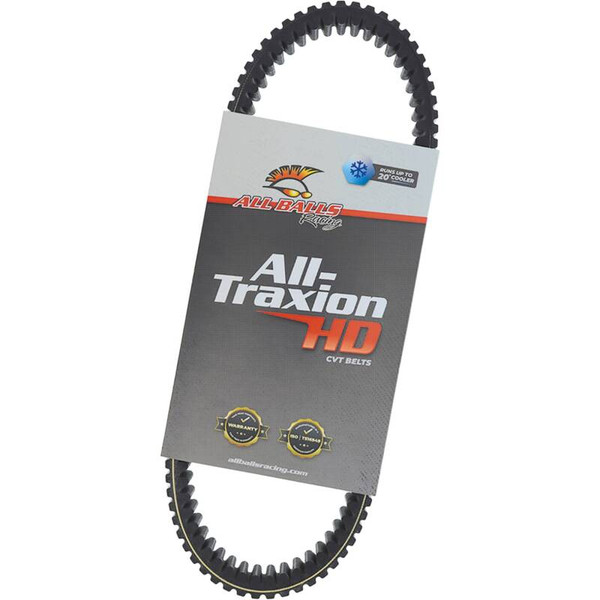 All Balls Racing 2010 Can-Am Outlander 500 LTD 4x4 All Traxion HD CVT Belts - 25-9015