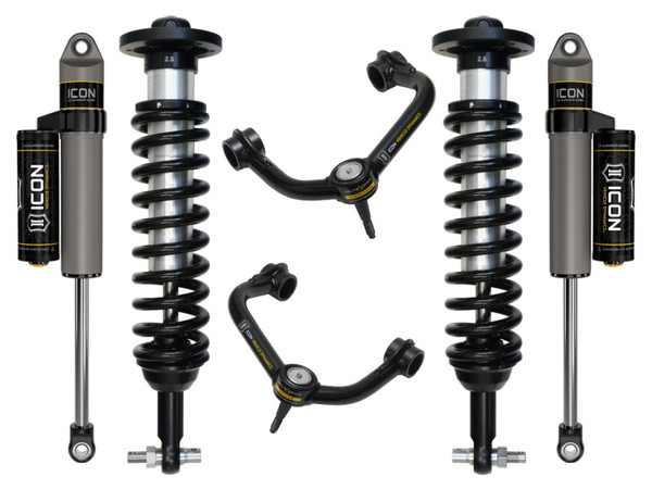 ICON 2021+ Ford F150 4WD 0-2.75in Stage 3 Suspension System w/ Tubular UCA - K93113T