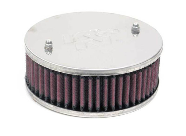 K&N Nissan/Rover Custom Air Filter Bolt-On for Single or Two Barrel Carburetors - 56-9096
