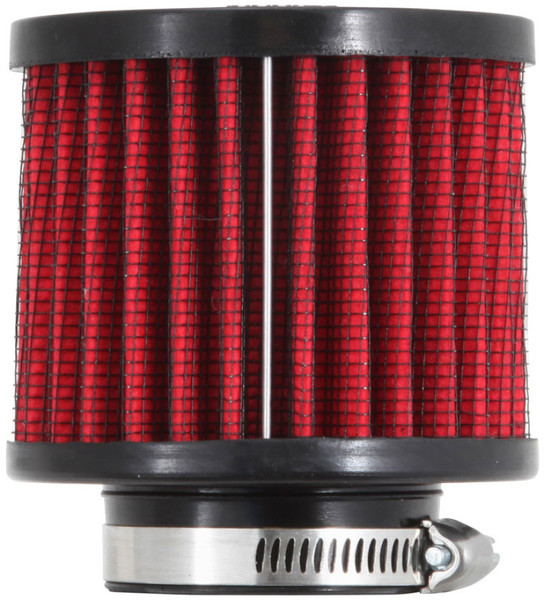 K&N 1.5in Flange ID x 3in OD x 2.5in H Rubber Base Crankcase Vent Filter - 62-1450