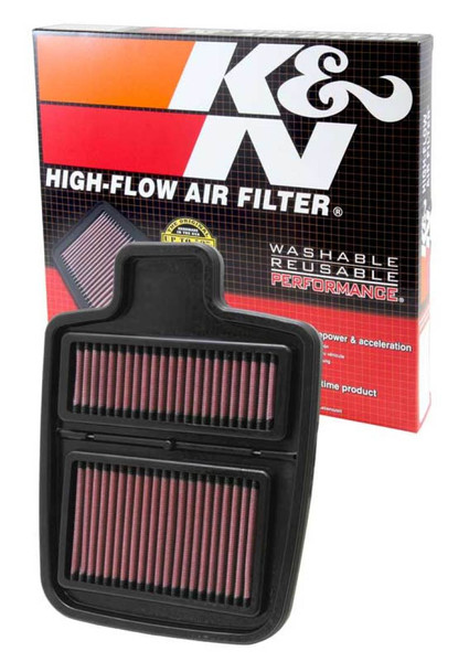 K&N Replacement Air Filter - 10.625in O/S L x 7.625in O/S W x .688in H for Arctic Cat - AC-7009