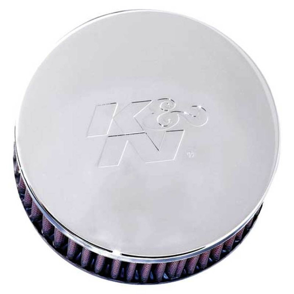 K&N Universal Chrome Filter 2.438in Flange ID x 5.125in OD x 2in H - RC-0850