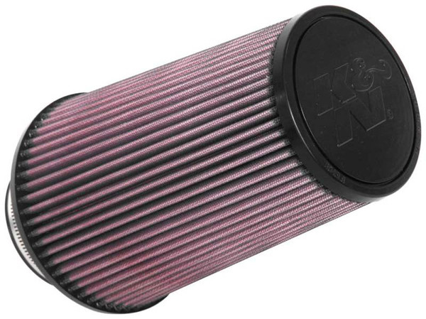 K&N Universal Clamp-On Air Filter 3-1/2in FLG / 6in B / 4-1/2in T / 9in H - RU-3690