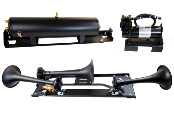 Kleinn 23-24 Ford F-250/ F-350/ F-450 Onboard Air System w/ Model 730 Horns - FSD23-734