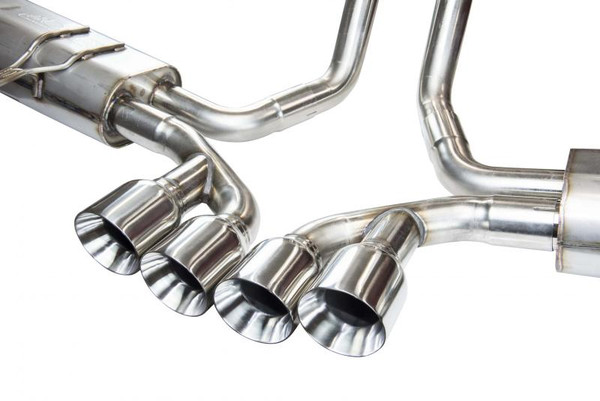 Kooks 97-04 Chevy Corvette Full 3in Axleback w/Pol Tips Requires 3in X-Pipe - 21506300