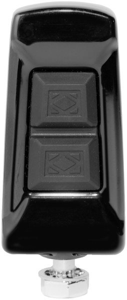 Kuryakyn Enygma Shift Peg - Gloss Black - 10049-2