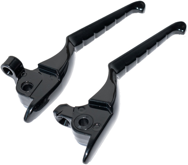 Kuryakyn 17-20 HD FL Touring Enygma Lever Kit - Gloss Black - 10058-2