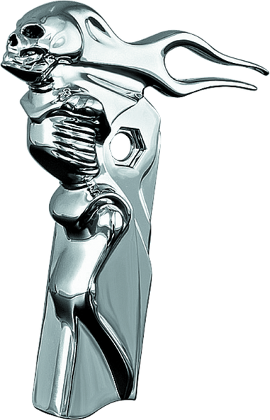Kuryakyn Zombie Front Shift Arm Cover 82-16 Touring Chrome - 1054