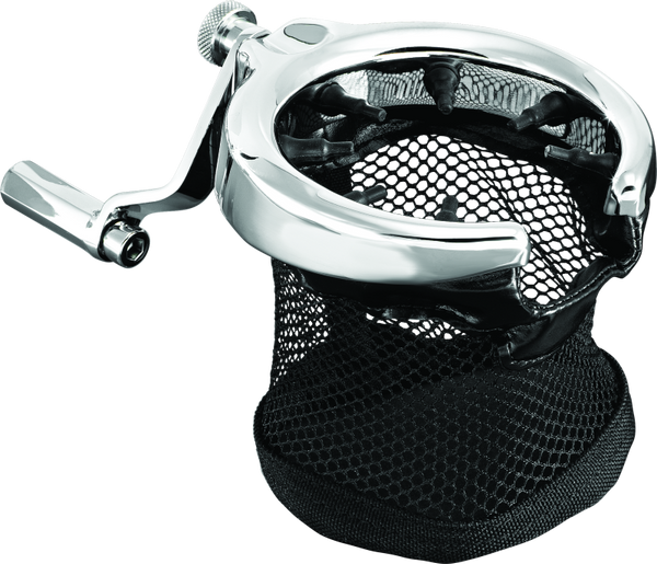 Kuryakyn Passenger Drink Holder 01-17 GL1800 Chrome - 1481
