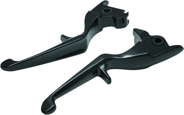Kuryakyn Trigger Levers 14-16 Touring Gloss Black - 1844