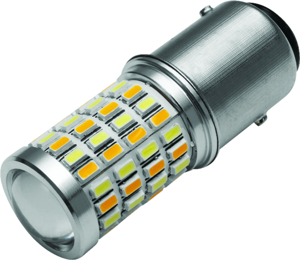 Kuryakyn L.E.D. Bulb 1157 White/Amber - 2865