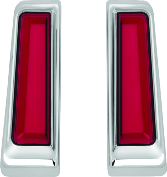 Kuryakyn Tracer L.E.D. Inserts For Saddlebag Supports Chrome - 2900