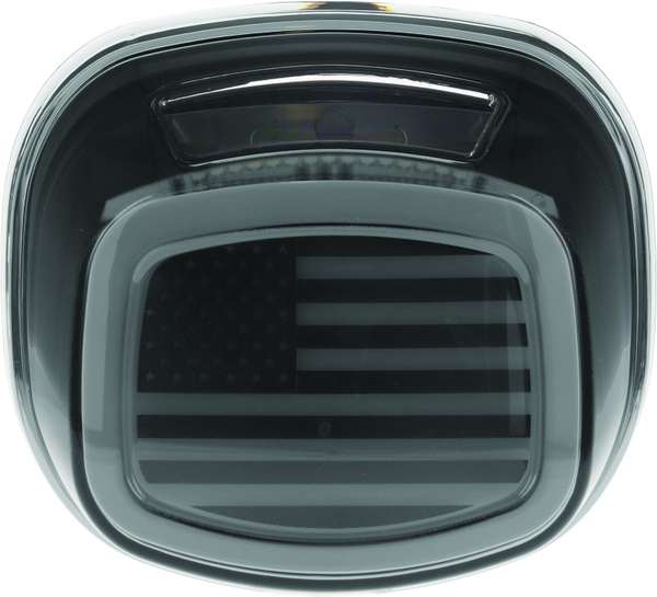 Kuryakyn Freedom Taillight Smoke Lens With License Light - 2926