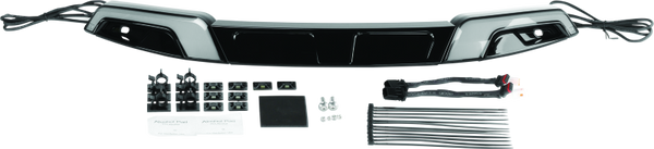 Kuryakyn Tracer Windshield Trim 14-Up FLH Models Black - 2949