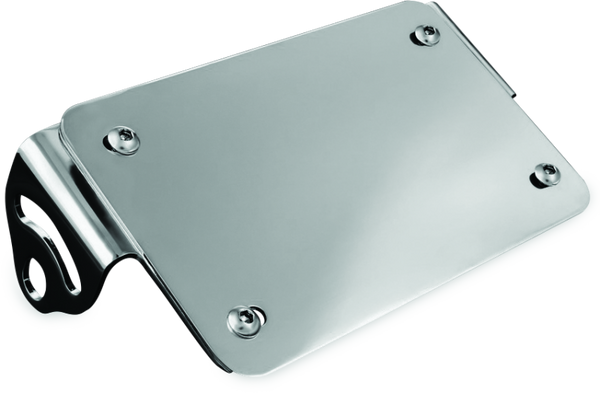 Kuryakyn License Plate Turn Signal & Marker Light Mount Chrome - 3155