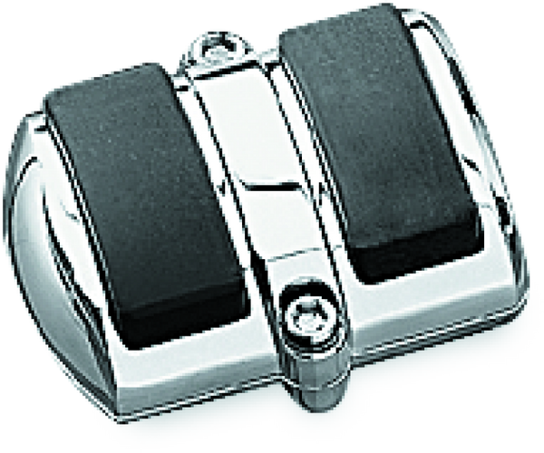 Kuryakyn Brake Pedal Cover 3in Wide Chrome - 4029
