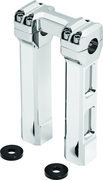 Kuryakyn 8inch Billet Handlebar Risers Chrome - 6134