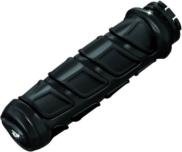 Kuryakyn Kinetic Grips Indian Gloss Black - 6368 Kuryakyn Kinetic Grips Indian Gloss Black - 6368