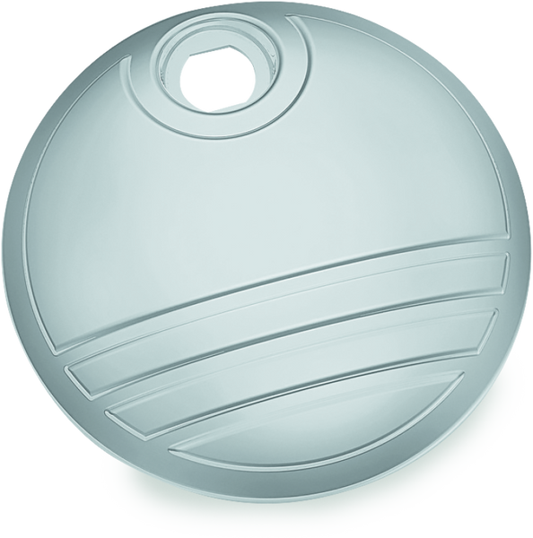 Kuryakyn Tri-Line Fuel Door Chrome - 6968