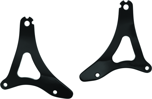Kuryakyn Fixed Mounts Multi-Purpose Driver & Passenger Backrest 14-22 Touring Models Black - 7087