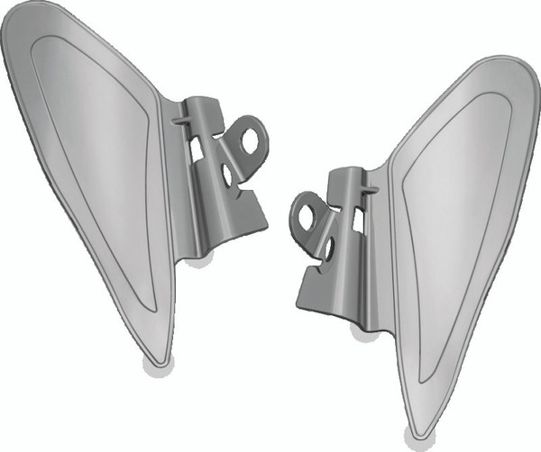 Kuryakyn Saddle Shields Heat Deflectors 14-Up Indian Models(excluding Scout) Smoke - 7181