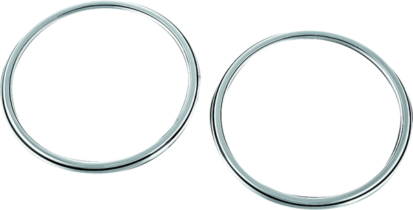 Kuryakyn Corona Speaker Grills Chrome - 7377