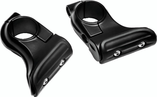 Kuryakyn Toe Rest Cruise Pegs Satin Black (Pair) - 7633