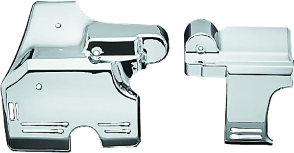 Kuryakyn Transmission Side Cover Set 97-04 Honda Valkyrie Chrome - 7710