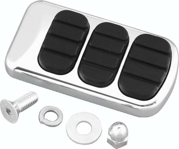 Kuryakyn ISO Standard Brake Pedal Pad Chrome - 8027