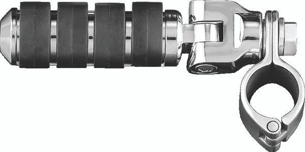 Kuryakyn Magnum Quick Clamp 1-1/4inch With Small ISO Peg (Pair) - 8032