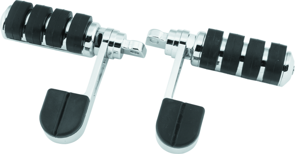 Kuryakyn ISO Peg Stirrups With Large Pegs With Male Mount Adapter (Pair) - 8075