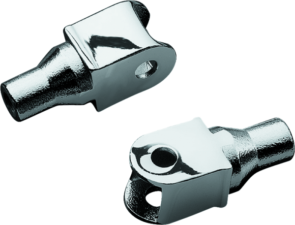 Kuryakyn Tapered Peg Adapter Honda Chrome - 8803