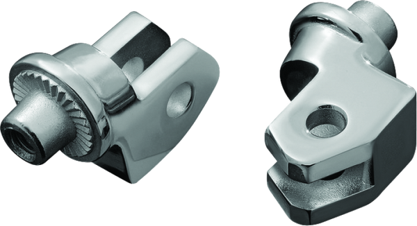 Kuryakyn Splined Peg Adapter Yamaha Front Chrome - 8814