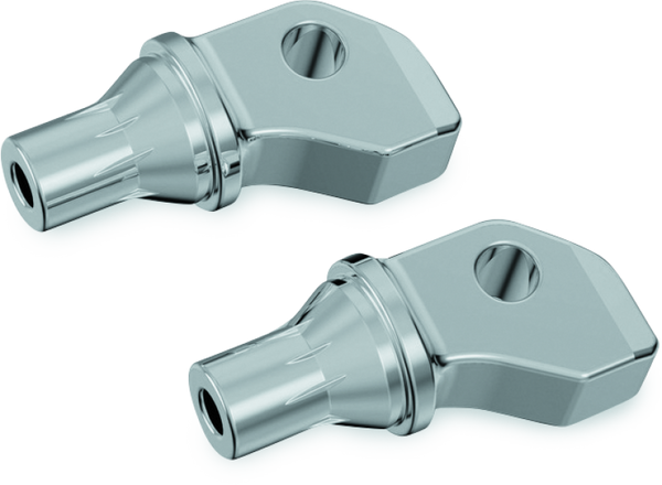 Kuryakyn Tapered Peg Adapters Scout & Octane Chrome - 8835