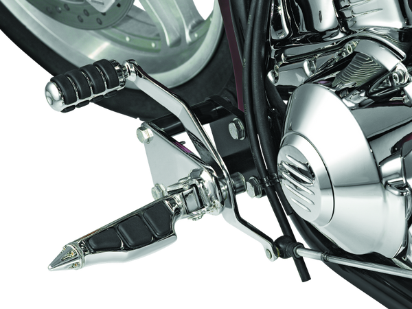 Kuryakyn Round Shift Peg Cover Honda Chrome - 8852