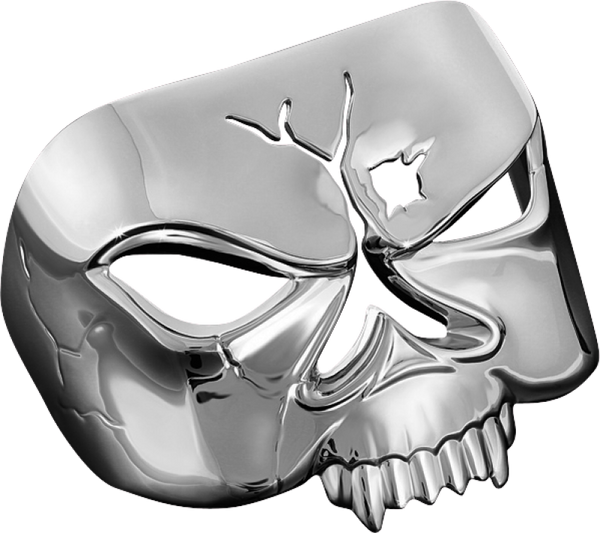 Kuryakyn Zombie Taillight Cover Chrome - 9009