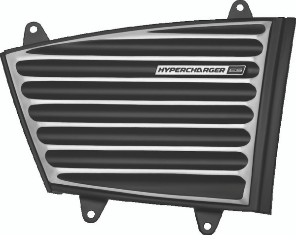 Kuryakyn Classic Faceplate Hypercharger ES Black & Chrome - 9369