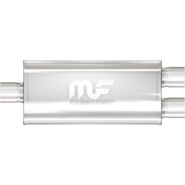 MagnaFlow Muffler Mag SS 18X5X8 3X2.5/2.5 C/D - 12288