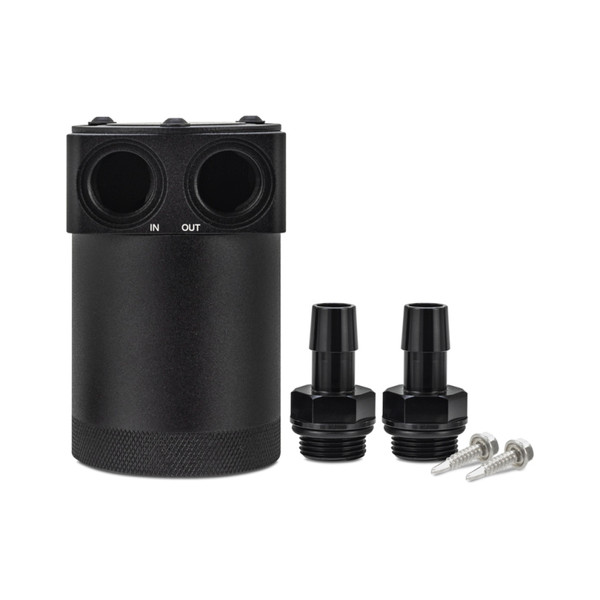 Mishimoto Parallel Port Universal Baffled Oil Catch Can - MMBCC-PPTWO