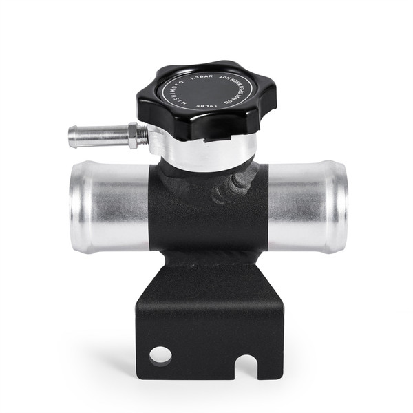 Mishimoto 08-15 Mitsubishi Lancer Evo X Coolant Fill Inlet - Black - MMFN-EVO-BK