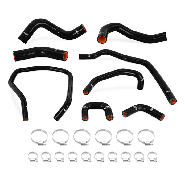 Mishimoto 04-10 Infiniti QX56 / 04-14 Titan Silicone Coolant Hose Kit - Black - MMHOSE-TTN-04BK