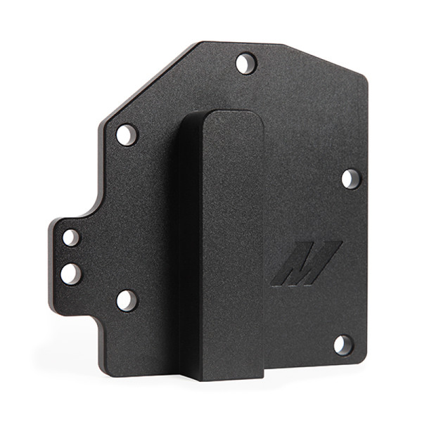 Mishimoto 2015+ Ford Mustang GT RHD Oil Cooler Block-Off Plate - Black - MMOCP-MUS8-15