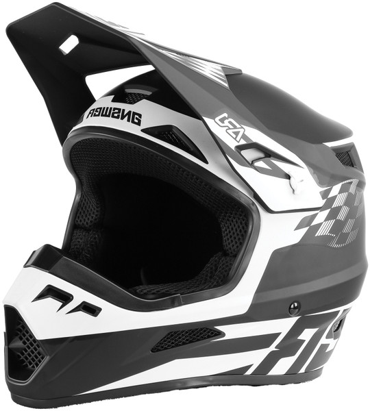 Answer AR1 Sweep Helmet Black/White - Medium - 442898