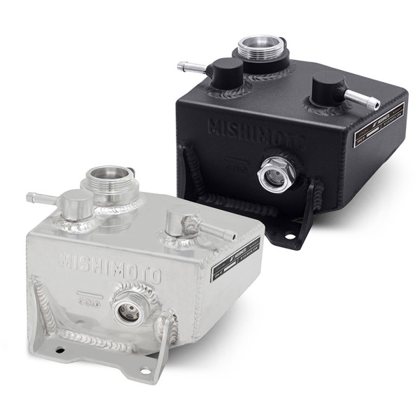 Mishimoto 2024+ Ford Mustang V8/2.3L EcoBoost Expansion Tank - Black - MMRT-MUS-24MWBK