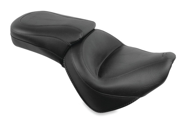 Mustang 10-13 Honda VT1300C Sabre,10-16 Stateline, 10-15 Interstate 1PC Seat - Black - 76641