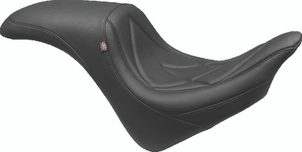 Mustang 06-17 Harley Softail Wide Tire (200mm) Wide Touring Recessed Passenger Seat w/Studs - Black - 79533 Mustang 06-17 Harley Softail Wide Tire (200mm) Wide Touring Recessed Passenger Seat w/Studs - Black - 79533