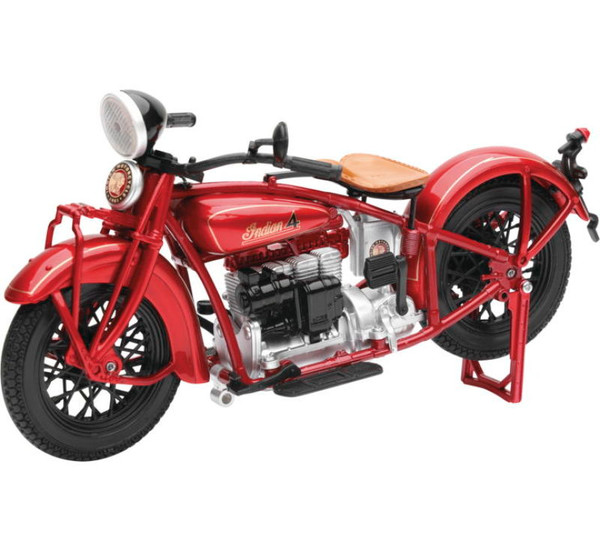 New Ray Toys 1930 Indian 4 (Red)/ Scale - 1:12 - 58223