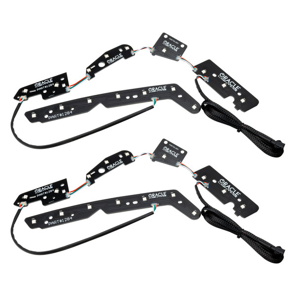 Oracle 1421 Jeep Grand Cherokee Dynamic Headlight DRL Upgrade Kit  ColorSHIFT Dynamic SEE WARRANTY - 1284-332